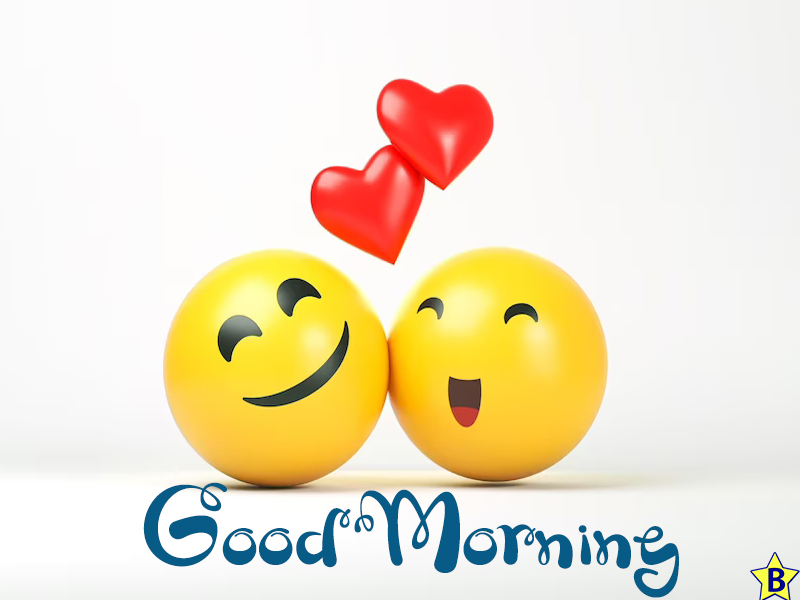 good morning emoji cute image