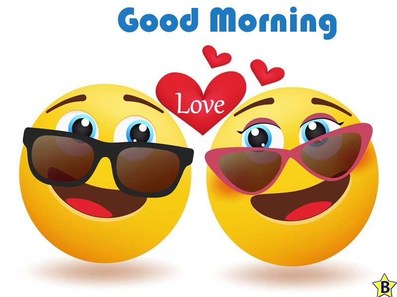 good morning love emoji images